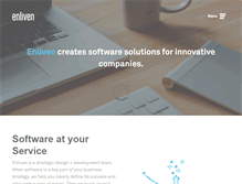 Tablet Screenshot of enlivenhq.com